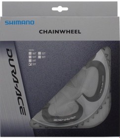 Resim Shimano Aynakol Dişlisi Fc-7900 Dura-Ace 53t Kömür Grisi 