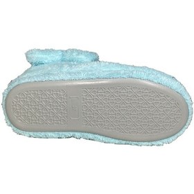 Resim Redplay Eb322 Fiyonklu Velsoft Kadın Panduf Ev Botu Ev Ayakkabısı Turkuaz 