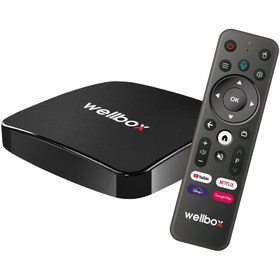 Resim wellbox Max3 Android Tv Box Android 12 Sesli Komut 2gb Ram 16GB Hafıza 