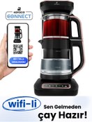 Resim Karaca Çaysever 4 In 1 Konuşan Otomatik Cam Çay Mama Filtre Kahve Makinesi 2500w 