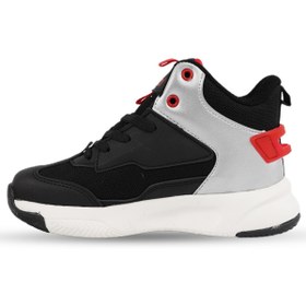 Resim Cool London Unisex Ortopedik Çocuk Basketbol Ayakkabısı Siyah 