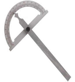 Resim Dw Açılı Iletki Gönye Açı Ölçer 150-200 Mm Ölçüm Cetveli 