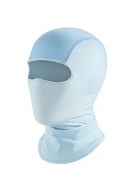 Resim Jeehugo Güneşten Koruyucu Buz Ipi Kafa Bandı, Ultraviyole Engeli, Işık Hassas Renk Değişimi, Gözlük Delikleri, Bisiklet Sürüşü İçin, Halka Açık, Mavi Çok Renkli 