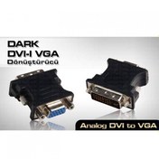 Resim DARK DARK DK-HD-ADVIXVGA DVI TO VGA 24+5 ÇEVİRİCİ ADAPTÖR 