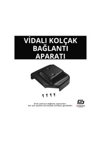 Resim S-dizayn Hyundai İ20 Abs Vidalı Kol Dayama Kolçak Alt Adaptör 2014-2020 A+kalite 