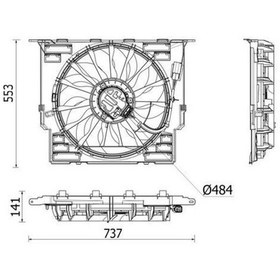 Resim Esse Oto - G30-g31-g32 Klima Fan Motoru 17- Bhrcff543000p 17428472266 