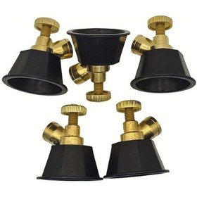 Resim Willowhaven 5 Adet Sulama Püskürtme Başlığı, Ayarlanabilir Sisleme Nozulu Bahçe Sera 