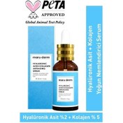 Resim Maruderm Hyalüronik Asit & Kolajen Cilt Bakım Serumu 30ml 