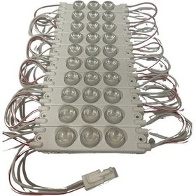 Resim 220 Volt 3 Watt 3 Lensli 3030 Modül Led Gün Işığı 5 Adet 