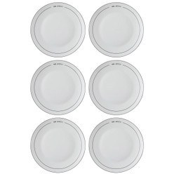 Resim Round Servis Tabağı 6 Kişilik 