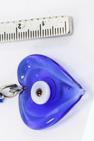 Resim biuti Lacivert Çift Taraflı Cam Nazarlı Göz Araba Dikiz Ayna Süsü, Yeni Araba Hediyesi 