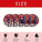 Resim 10 Adet 17,78 cm Marvel Temalı Tatlı Kaşıkları, Festival Kutlamaları, Düğün, Doğum Günü, Tatil, Açık Hava Kampı, Piknik, Mezuniyet, Balo Parti Malzemeleri, Hafif Sofra Takımı, Halloween ve Noel Etkinlikleri İçin Şenlikli Tasarım 