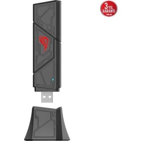 Resim Asus <![Cdata[Asus Rog Usb-Be92 Be6500 Wıfı7 Gamıng Usb Kablosuz Adaptör]]> 