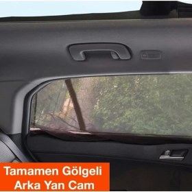 Resim Ally Araba Yan Cam Perdesi Sineklik Araç Oto Güneşlik Örtü Perde KILIF-(5775) 