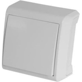 Resim Viko Vera 90681001 Beyaz Sıva Üstü Tekli Anahtar 