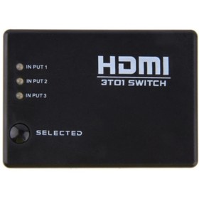 Resim Onten 3 Port Kumandalı Dahili Alıcılı Full Hd 1080p Hdmı Switch Ep-301r 