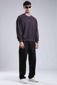 Resim Yıkamalı Sweatshirt 