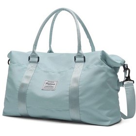 Resim Tramvaylı Islak Cep Seyahat Duffel Çantası Olan Kadınlar İçin Çantaya Devam Et 