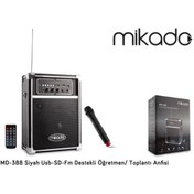 Resim Mikado Md-388 Usb-Sd-Fm Destekli Öğretmen/ Toplantı Anfisi Mikado