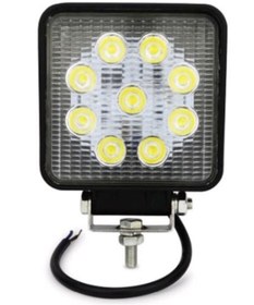Resim Genel Markalar ÇALIŞMA LAMBASI 9 LEDLİ KARE 27W (POWER LED) 