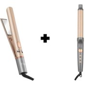 Resim Fakir Glow Keratinli Saç Düzleştirici Ve Saç Maşası Seti 