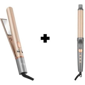 Resim Fakir Glow Keratinli Saç Düzleştirici Ve Saç Maşası Seti 