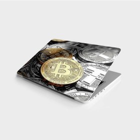 Resim Laptop Sticker Bilgisayar Notebook Pc Kaplama Etiketi Bit-coin 