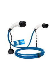 Resim Hims EMEF-22T2-MB-3 22kW Tip 2 Soketli Mavi 3m Elektrikli Araç Şarj KablosuHims EMEF-22T2-MB-3 22kW Tip 2 Soketli Mavi 3m Elektrikli Araç Şarj Kablosu 