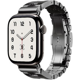 Resim Apple Watch 10 46mm Zore KRD-125 Metal Kordon Strap Kayış 