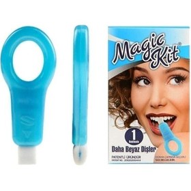 Resim Medikaltec Nanoteknolojik Özel Süngerli Diş Temizleme Beyazlatma Süngeri Aparatı 5'li Paket 