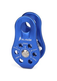 Resim Tenfowee Yüksek Performanslı Havacılık Alüminyum Sabit Yan Kayış Makarası - Mavi, 8-13mm İp Çapı İçin İdeal 