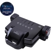 Resim Karaca Future BioDiamond Tost Makinesi Siyah 