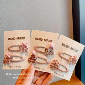 Resim 2'li 1.96 İnç Pembe Bale Ayakkabısı Fiyonk Klipsleri, Dans Ayakkabısı Saç Aksesuarları Partiler ve Etkinlikler için, Sevimli Prenses Tokaları, Kızlar için İdeal Hediye, Günlük Kullanım için Mükemmel 