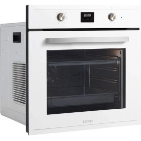Resim Silverline Luno Ankastre Beyaz Set (Dijital Fırın+Dokunmatik 90CM Davlumbaz) 