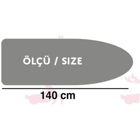 Resim Gercella Hediyeli Comfortmavi Ütü Masası Kılıfı Örtüsü 