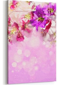 Resim Olla 20x30 Cm 11561d Çiçek Görseli Dikey Kanvas Tablo 