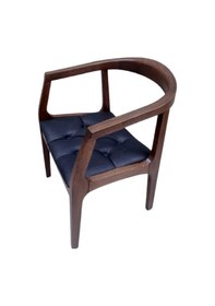 Resim Bengimobilya Sandalye Kayın Ahşap Tam Kolçaklı Model Zus589 Suni Deri Kapitone 