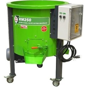Resim Rema Rm250 Devir Ayarlı Ceviz Soyma Makinesi 120kg/250l 220v 