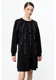 Resim On Fashion Taşlı Tunik Siyah 