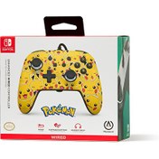 Resim Pikachu Moods Nintendo Switch Lisanslı Kablolu Oyun Kolu PowerA