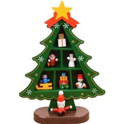 Resim Homyl Bölmeli Yılbaşı Ağacı Küçük-kareli-yeşil 