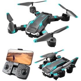 Resim S6 Pro Drone Quadrotor Rc Fırçasız Motor Profesyonel Hd Kamera Hava Fotoğrafçılığına Uygun + 2 Pil 