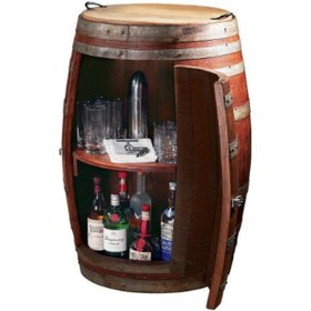 Resim Masifart Loire Ahşap Şaraplık kapaklı 