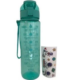 Resim Motivasyon Su Matarası 1 Litre Çok Renkli 