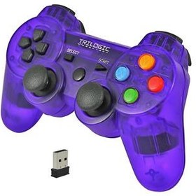 Resim Trilogic GW809 Mor Glare 2.4G Wireless PC/PS3 Gamepad 