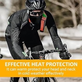 Resim wadafen Yazlık kar maskesi, soğutma maskesi, nefes alır, gözlük delikli, erkekler ve kadınlar için, rüzgar maskesi, bisiklet maskesi, açık hava sporları, bisiklet, motosiklet, bisiklet için, Yaz 