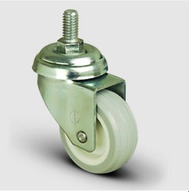 Resim Ep05Zkc50 Oynak Civatalı Pvc Kaplı Tekerlek Çap:50 Hafif 