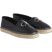 Resim Calvin Klein Deri Siyah Kadın Espadril Hw0hw00740bax 