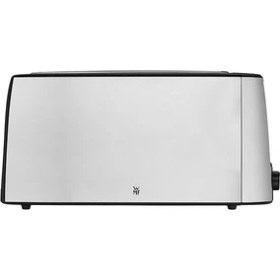 Resim CetKing Bueno Pro Çelik Iki Bölmeli Uzun Hazneli 6 Isı Ayarlı Gümüş Ekmek Kızartma Makinesi 1550 W 