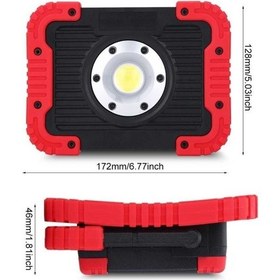 Resim 750 Lümen Powerbank Şarjlı Işıldak Watton Wt-330 